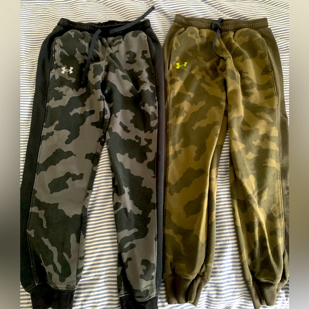 2-piece bundle Under armour kid joggers